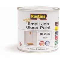 Rustins GPWHW250 QD Small Job White 250ml