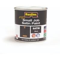 Rustins SPBLW250 QD Small Job Black 250ml Satin