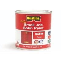 Rustins SPPOW250 QD Small Job Poppy 250ml Satin