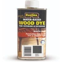 Rustins Wood Dye 250ml Quick Dry Grey