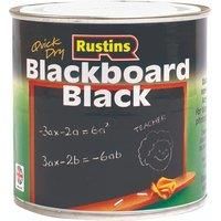 Rustins 250ml Quick Dry Blackboard Paint - Black