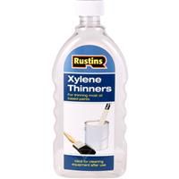 Rustins Xylene Thinner 500ml in Clear