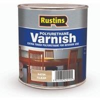 Rustins Polyurethane Varnish Clear Satin 250ml