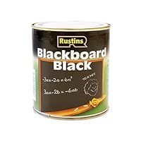 Rustins BLAB1000 1L Quick Dry Blackboard Paint - Black