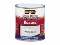 Rustins Radiator Enamel Paint l Quick Dry Fast Drying