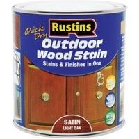 Rustins Quick Dry Outdoor Wood Stain Stains & Finishes 250ml 500ml 1L 2.5 Litre