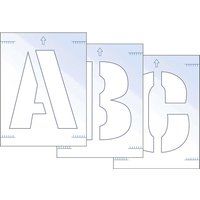 Scan 9417 Letter Stencil Kit 300mm SCA9417