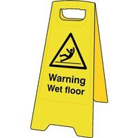 Caution ABoard Wet Floor