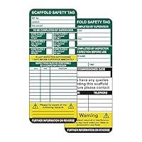Scaffold Tag Insert (Pack of 10)