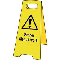 Scan SCA4710 Heavy Duty A-Board Sign - Men at work