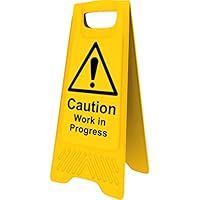 /'Caution Work in Progress/', Heavy Duty A Board (620mm x 200mm)