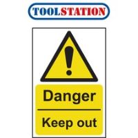 Hazard Safety Sign Danger, Keep Out 200x300