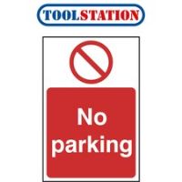 Prohibition Sign No Parking 200x300