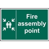 Centurion Fire Safety Sign Fire Assembly Point 200x300