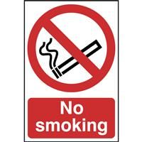 Centurion Prohibition Sign No Smoking 148x210