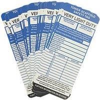 Tower Scaffold Safety Tag Inserts 10 Pack (611PX)