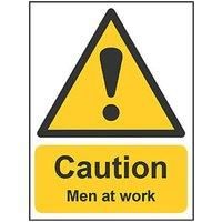 Essentials "Caution Men At Work" Sign 500mm x 300mm (135HL)