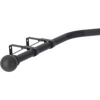 3 Sided Eyelet Bay Pole 400cm Black