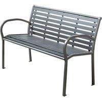 Monaco Grey Garden Bench