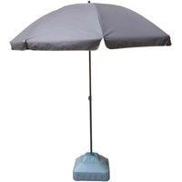 Monaco 2M Parasol Grey With Cover