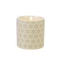 WAX LYRICAL Fired Earth Small Ceramic Candle, Oolong & Stem Ginger, Up to 17 Hour Burn time