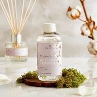 2025 Wax Lyrical Homegrown Collection COTTON FLOWER Reed Diffuser Refill 200ml