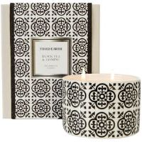 Fired Earth by Wax Lyrical Large Candle Black Tea & Jasmine