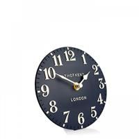 Thomas Kent Mini Collection Arabic Mantel Clock Ink Blue 6"