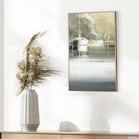 Marina Days by Craig Trewin Penny Framed Canvas