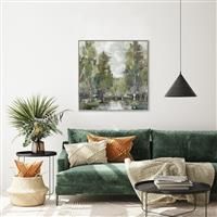 At Dawn by Silvia Vasileva Framed Canvas