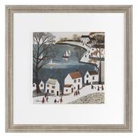 By the Bay Framed Print