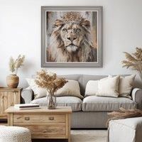 Cedar & Sage The King Framed Canvas