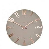 Thomas Kent Mulberry Design Rose Gold Wall Clock - 12" London