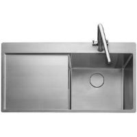 Rangemaster COSMO 960*500 1.0B LHD S/S Stainless Steel 960mm L X 500mm W