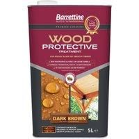 Nourish & Protect PTDB005 Dark Brown 5 L Wood Protective Treatment