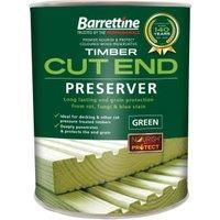 Barrettine Timber / Cladding Cut End Preserver - Green - 1 Litre
