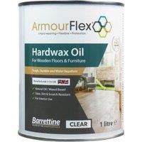 Barrettine Hard Wax Oil (Matt, 1L) - Hardwax Oil for Wooden Floors, Stairs, Kitchen Worktop & Indoor Furniture, Provides High Performance Coating with Natural Finish