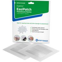 Gyproc EasiPatch Plasterboard Patches - 100 x 100mm - Pack of 2