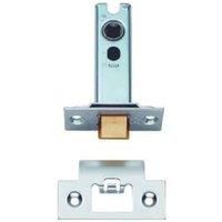 4FireDoors Heavy Duty Tubular Door Latch - Satin Stainless Steel 76mm