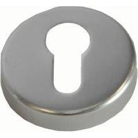 Escutcheon, Euro Profile,Polished Stainless Steel