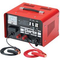 CLARKE BATTERY CHARGER & JUMP STARTER 12V 24V CAR VAN VEHICLE BOOSTER 120A BC125