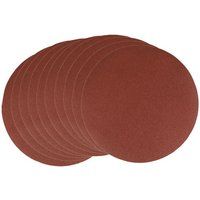 Clarke Clarke 50mm Dia Orbital Air Sander Replacement Discs 10 Pack - Various Grits