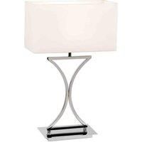 Endon Epalle Table Lamp Chrome Chrome