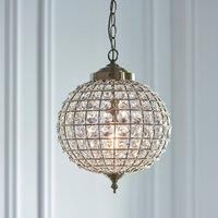 1 Light Globe Pendant