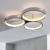 Ensora Lighting Zack 3 Light Semi flush