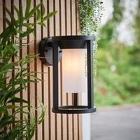 Endon 96916 Braden Wall Light, IP44, black