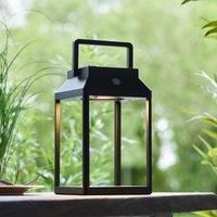 Endon Linterna Solar LED Outdoor Table Lamp in Black