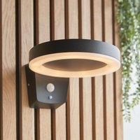 Ensora Lighting Azriel LED Outdoor Solar PIR Wall Light