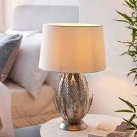Ensora Lighting Nisha Table Lamp Silver
