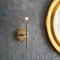 Endon 97872 Rennes Wall Light, antique brass, fitting only
